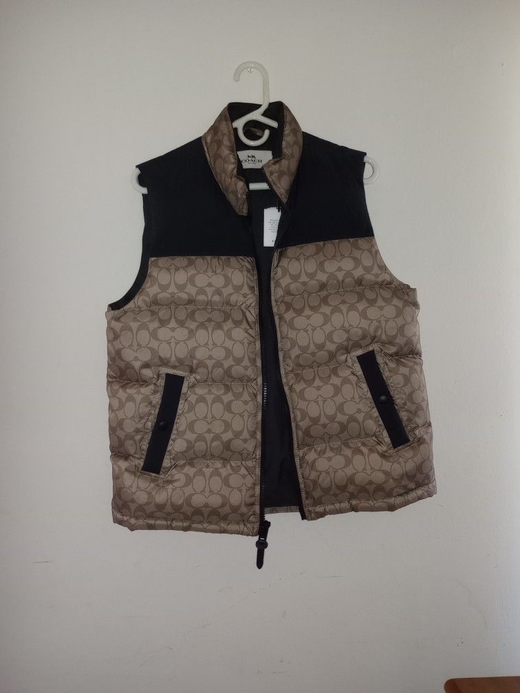 Coach Signature Down Vest