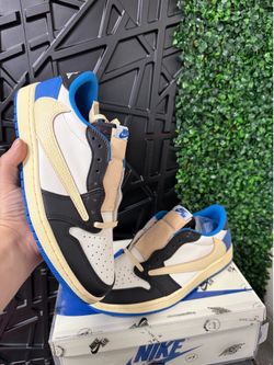 Aj1 Nike Air jordan 1 low travis Scott Fragment s  Size 7,7.5,8,8.5,9,9.5,10,10.5,11,12