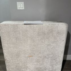 FREE ottoman ivory colored 