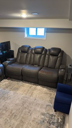 Power reclining sofa set best offer selling fast