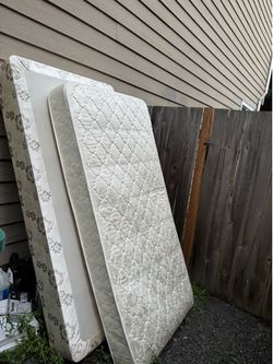 Two bed mattress for free