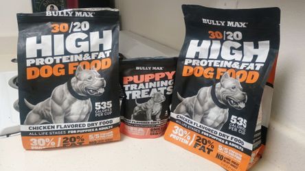 Bully Max Dog Food.