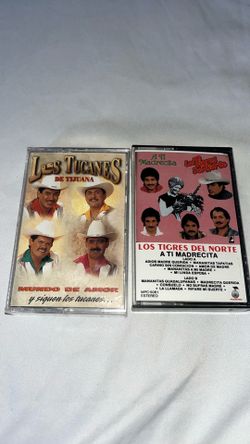 Los tigres del Norte cassette tapes espanol Spanish music both for $20