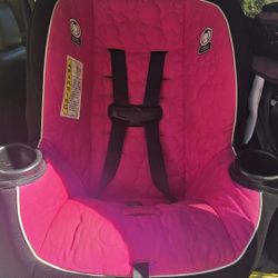 Pink Convertible Carseat 