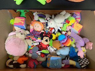 Box of Baby toys