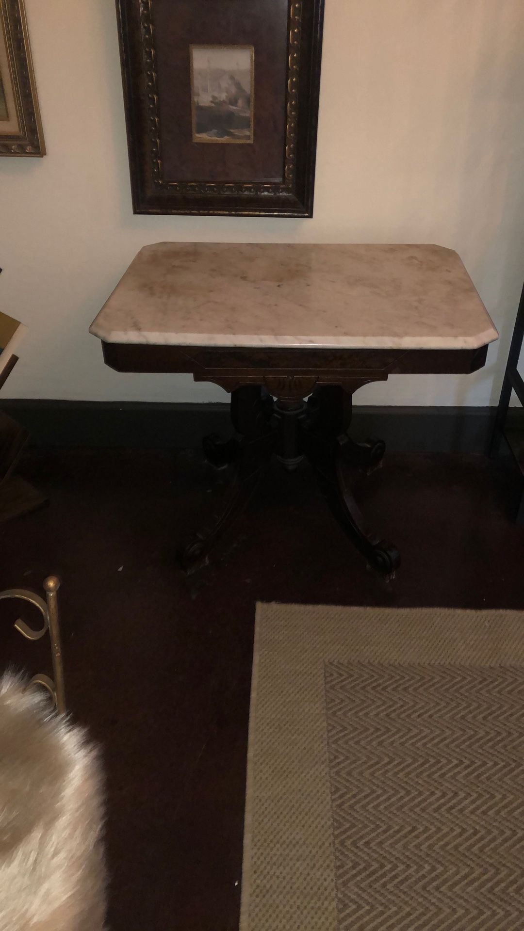 Table Antique Eastlake Side Table