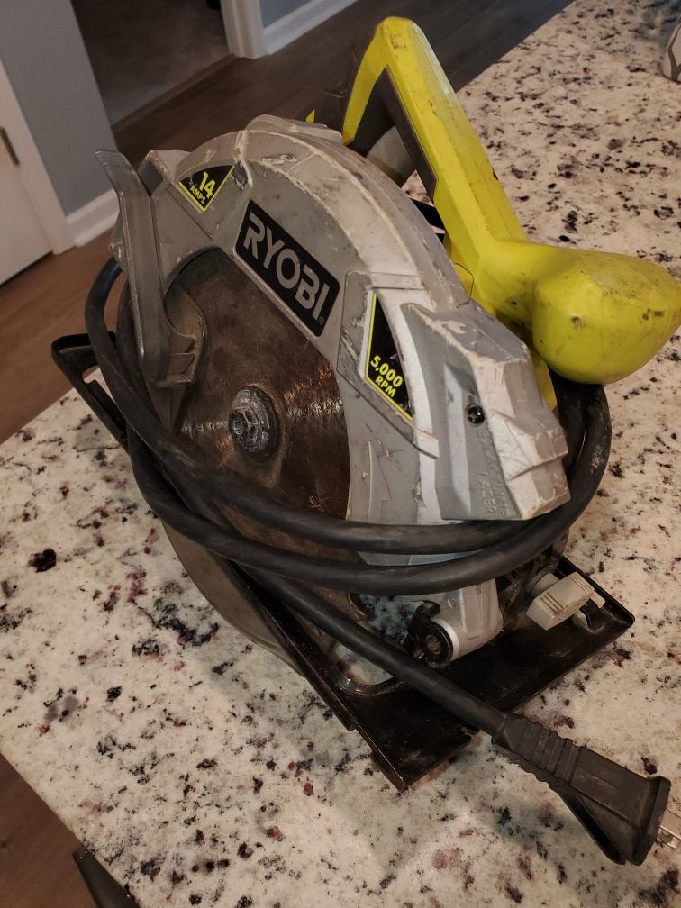 Ryobi 14 amp circular saw