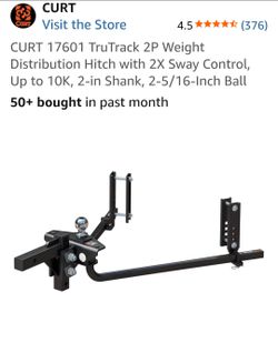 New Curt 17601 Weight Distribution Hitch
