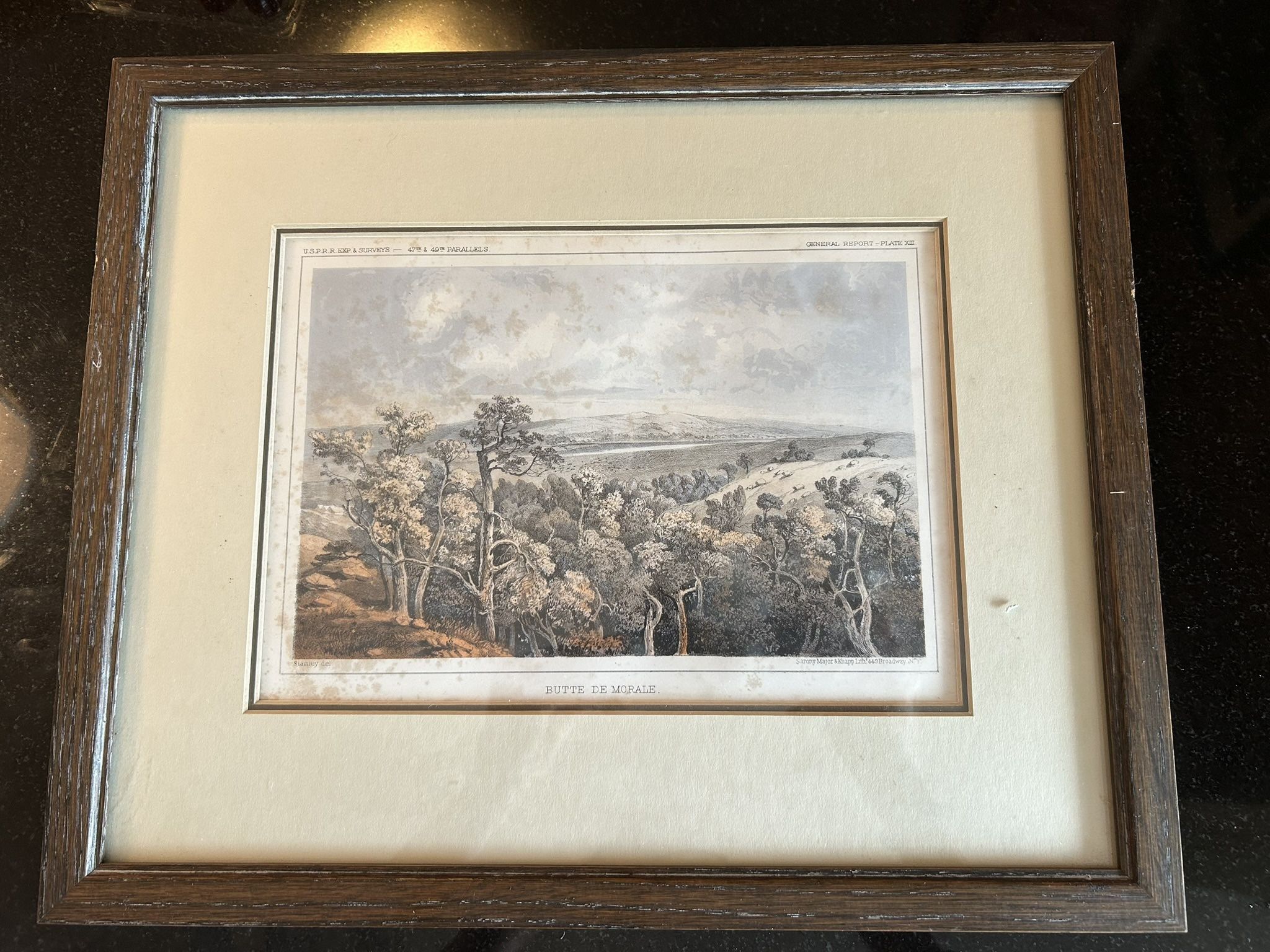 3 Matted And Framed John Mix Stanley Lithographs $225