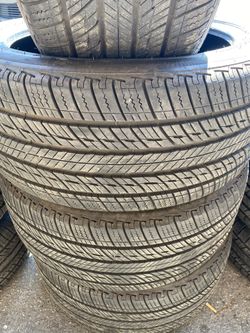 Tires: 255-40-19 Uniroyal