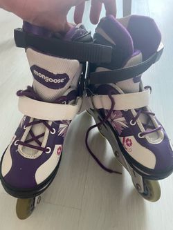 Mongoose Kids Roller Skates, adjustable sizes from 1-4