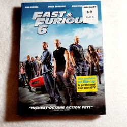 Fast And Furious 6 DVD (2013) W/ Slipcover 