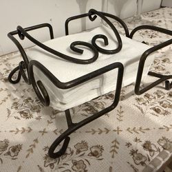 Princess House Meridian Metal Napkin Holder