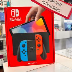 Nintendo Switch OLED New Gaming Console -PAYMENTS AVAILABLE-$1 Down Today 