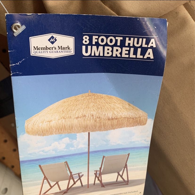 8’ Hula Umbrella