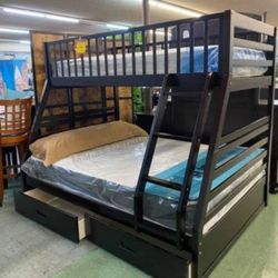 TWIN SIZE BUNK BED FRAME 