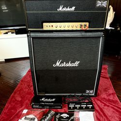 YJM100 Yngwie Malmsteen Signature 2-Channel 100-Watt Guitar Amp Head / with Marshall 1960AV
