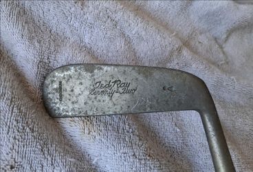Vintage Wilson Ted Ray Seventy-Two model putter, Circa 1920'-30's : Hickory Shaft : MOVING