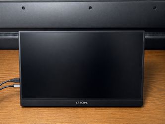 ARZOPA 16.1" Portable Gaming Monitor 100% sRGB 144Hz&60Hz 1080P FHD Kickstand Portable Monitor