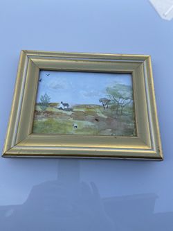 Original watercolor by local artist