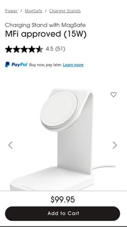 Otterbox Charging Stand with MagSafe
MFi approved (15W)