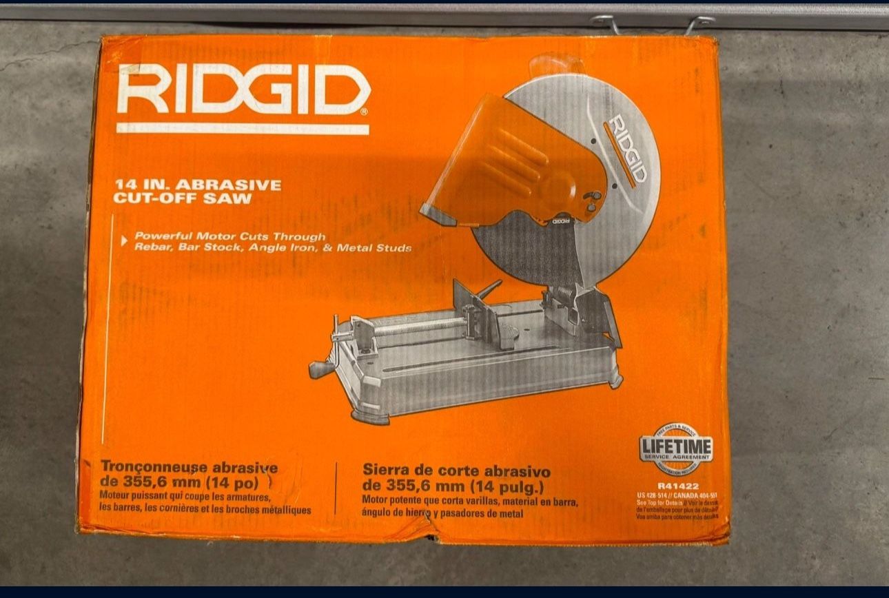 RIDGID 15 Amp 14 in. Abrasive Cut-Off Saw