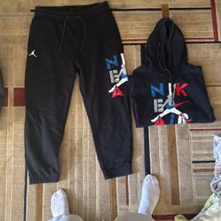 Nike Jordan Sweatshirt Sweatpants Size L