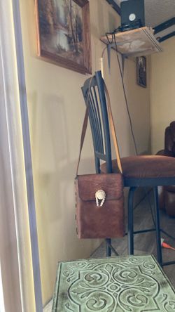 Leather European style purse all hand made