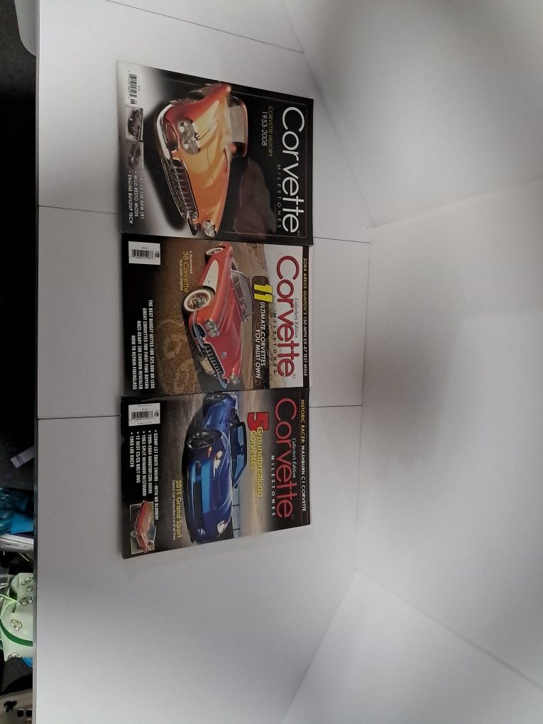 Corvette Milestones Magazines