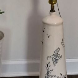 Vintage Porcelin Hand Painted Lamp