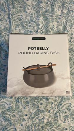 Potbelly Round Baking Dish