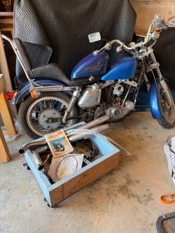 1976 Harley-Davidson XLH 1000 Sportster Ironhead Grandpas OG