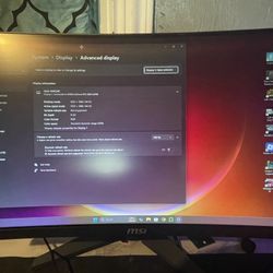 MSI 144Hz Monitor 