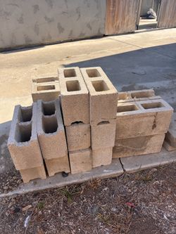 Free Concrete CMU Blocks 6”x8”x16”
