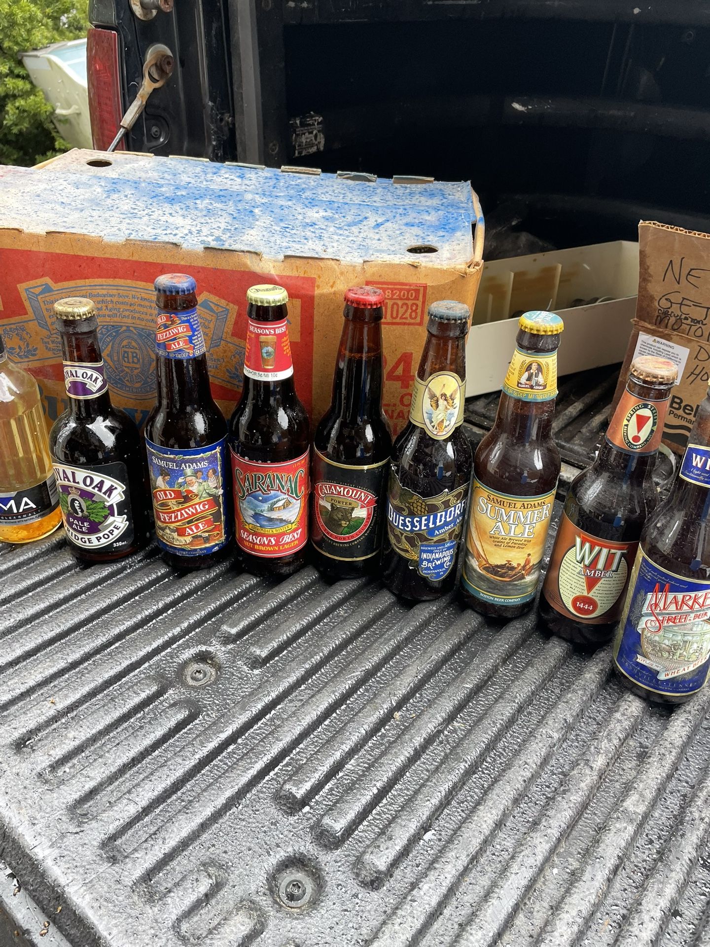 60 Vintage Beer bottle collection