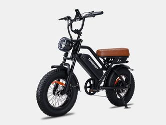 Tonnerrey T16 Dual Suspension Mini Moped Style Electric Bike for Teenager