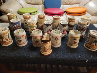 Collectible Budweiser Steins