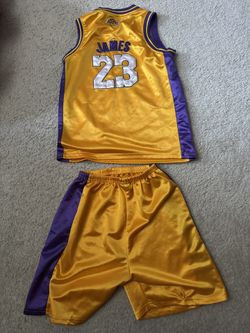 LA Lakers Jersey LeBron Jersey For Kids With Short