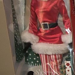 Santa’s Helper Barbie 