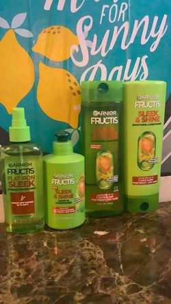 Garnier Fructis Sleek & Shine 4-Piece Bundle price is firm