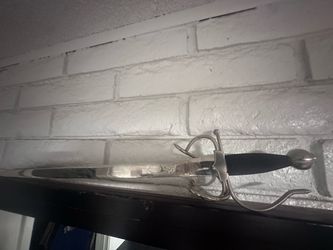 Decorative Rapier Sword with Engraved Blade