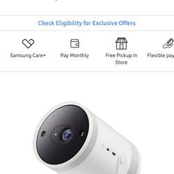 Samsung projector Freestyle 2nd generation With Gaming hub - Never Used