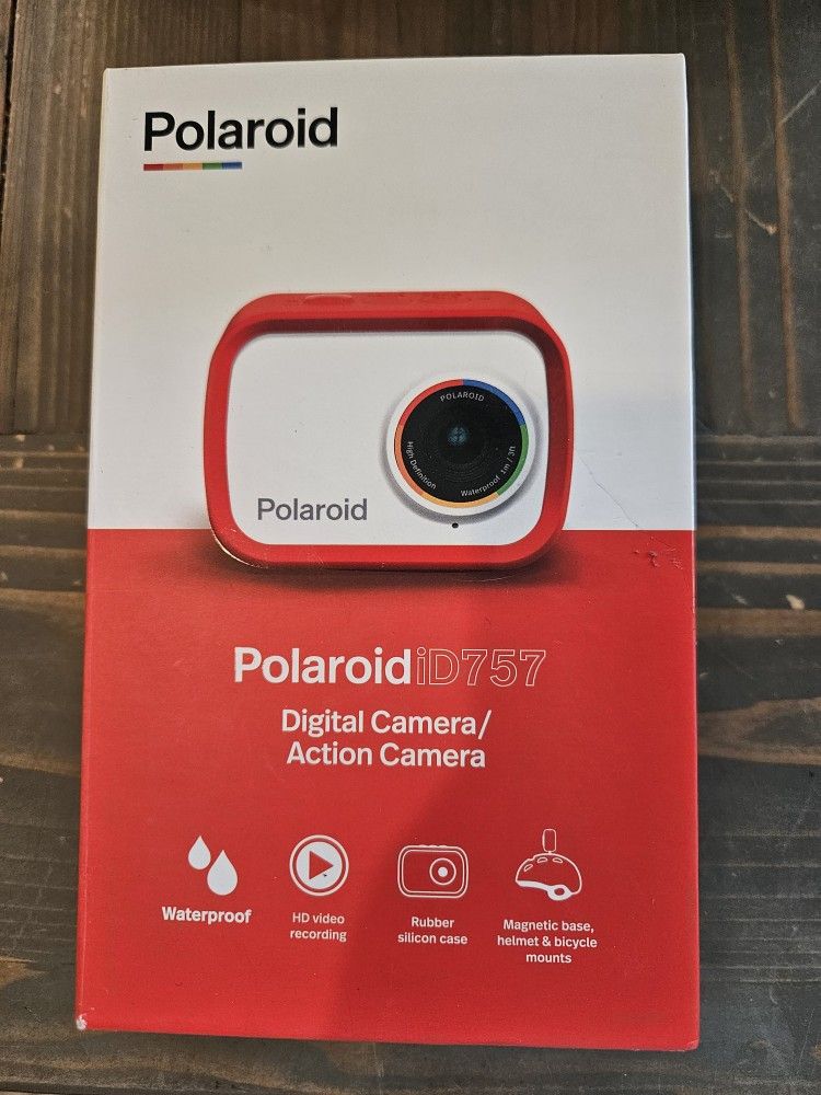 Polaroid Sport Action Camera 720p 12.1mp, Waterproof Camcorder Video Camera