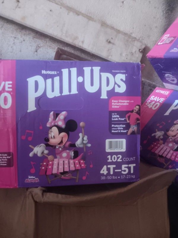 Pull Ups Minnie Mouse Diapers