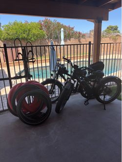 2 Twin Rad Rover 5 Electric Bikes Plus all Accessories