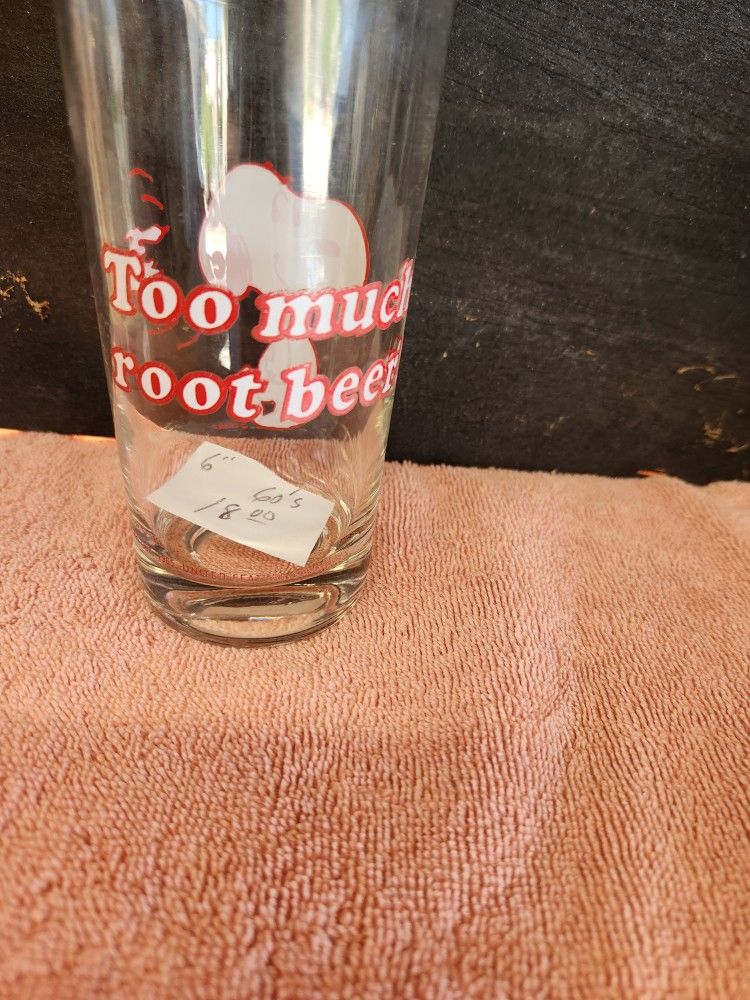 6 In Glass Vintage 60's Like New