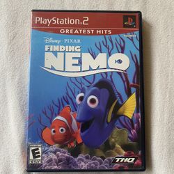 Finding Nemo (PlayStation 2, 2003) PS2 Kids Greatest Hits Complete Game Minty 