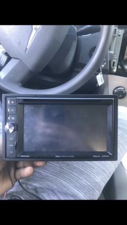 Boss Bluetooth double din radio 120