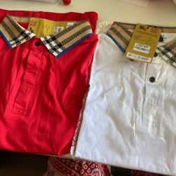 Pair Of Polo Shirts For Kids Size 18 