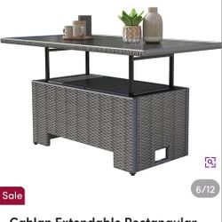 Grandpatio Outside Ajustable Table
